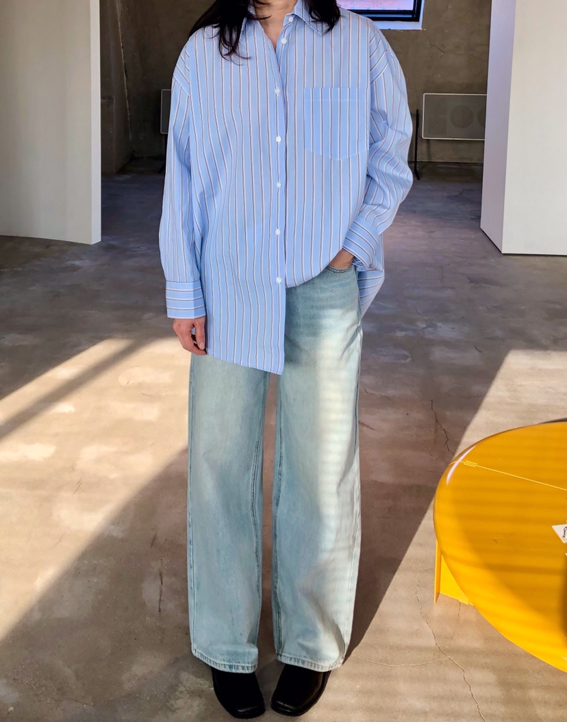 GLAD SOME韓國直郵女裝新款時尚真品職業牛仔褲不含腰帶GLAD SOME牛仔褲