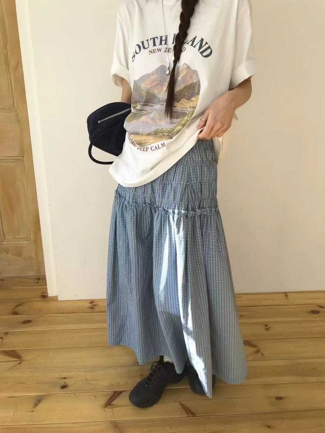 CALLMYNAME東大門直郵女士新品推薦休閑時尚26春夏真品長裙Call my name長裙圖色1