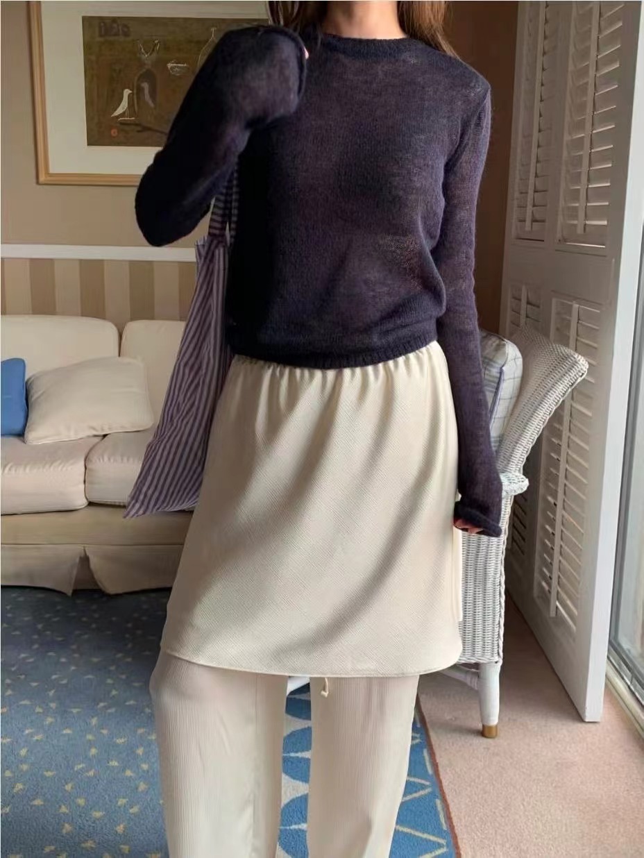 WEARRAW/WELL ROW韓國代購女裝新品職業針織衫不含內搭圓領WEARRAW/WELL ROW針織衫圖色3