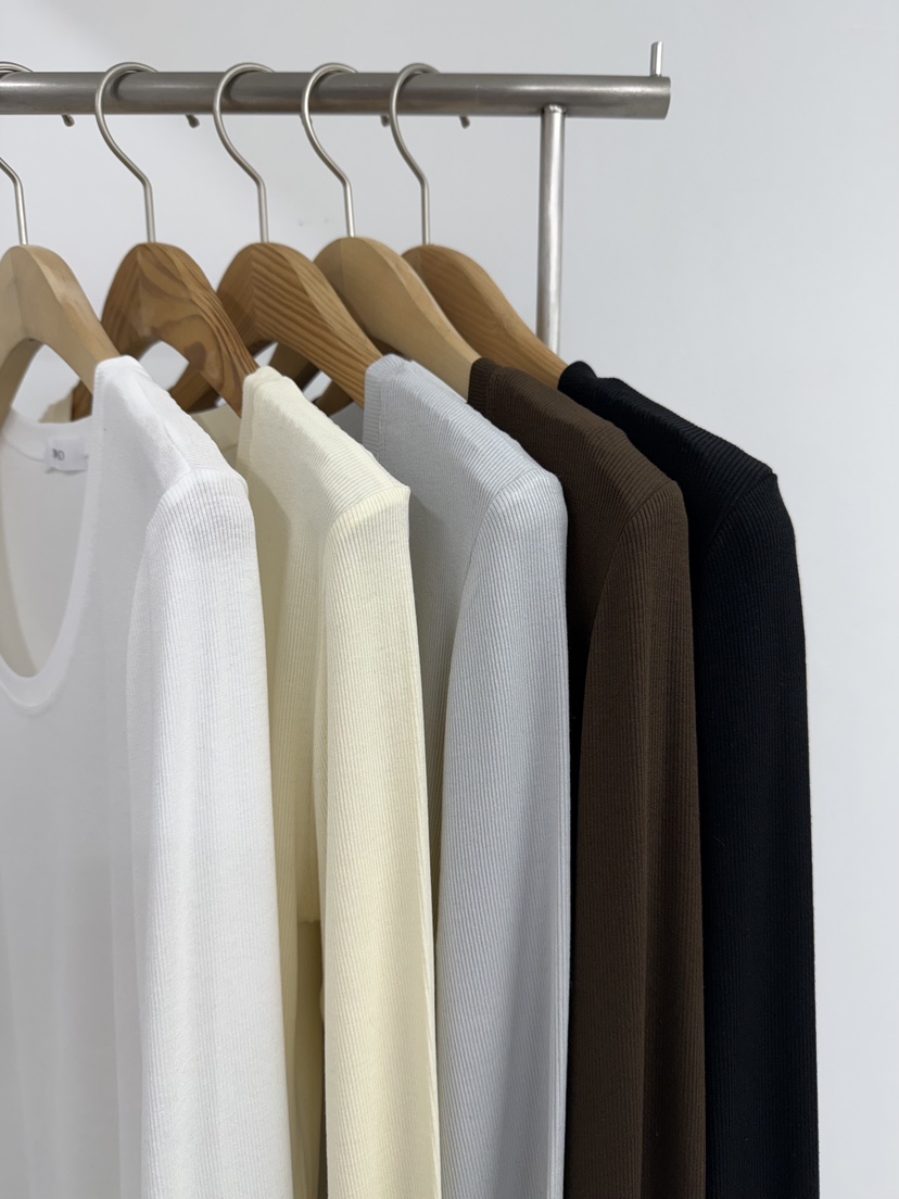 YIKHO STYLE東大門直郵女裝新品真品26春夏人氣職業長袖T恤YIKHO STYLE長袖T恤