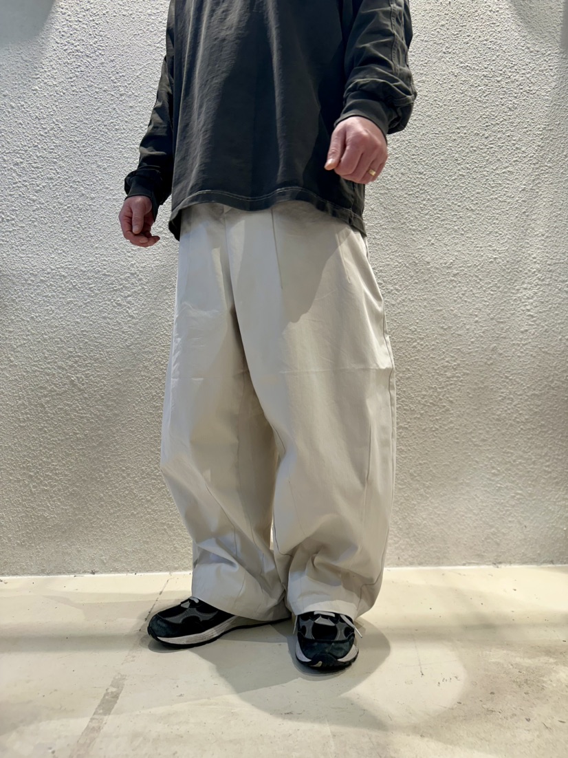 REDDISH BROWN東大門實拍女裝新款人氣休閑褲人字紋褶裥REDDISH BROWN休閑褲