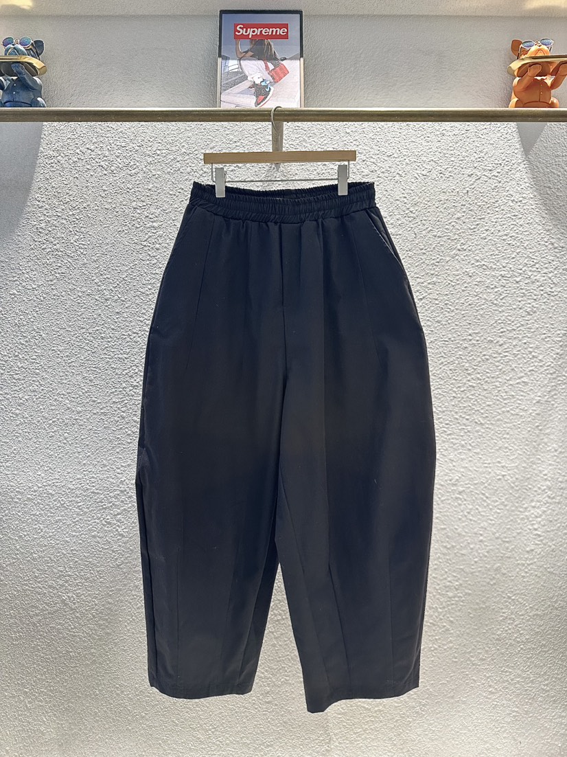 REDDISH BROWN東大門實拍女裝新款人氣休閑褲人字紋褶裥REDDISH BROWN休閑褲