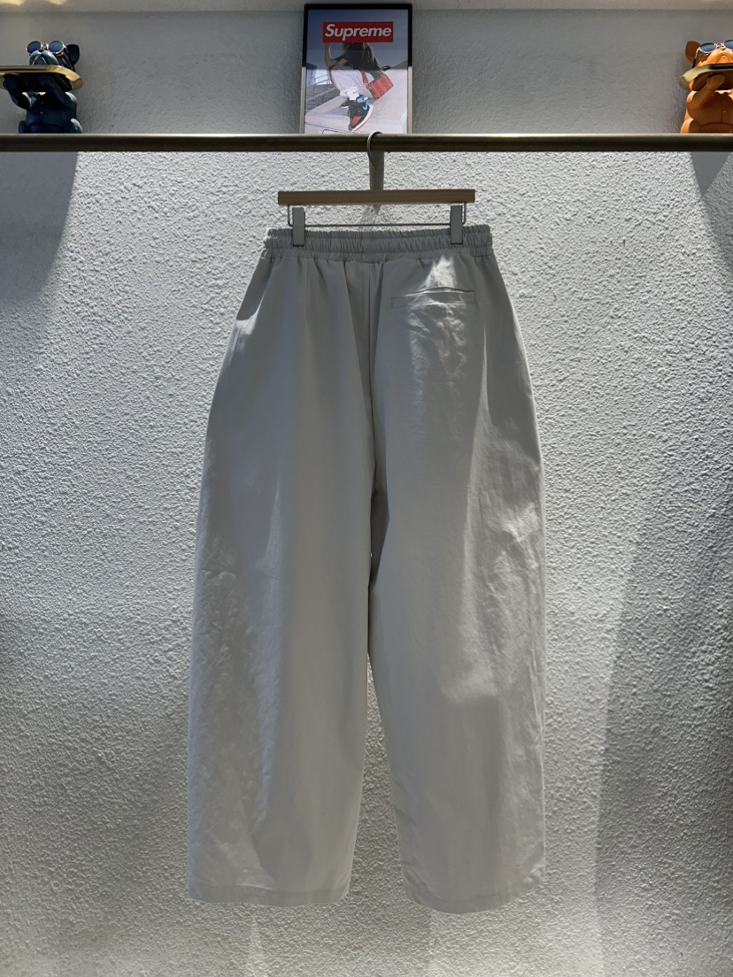 REDDISH BROWN東大門實拍女裝新款人氣休閑褲人字紋褶裥REDDISH BROWN休閑褲