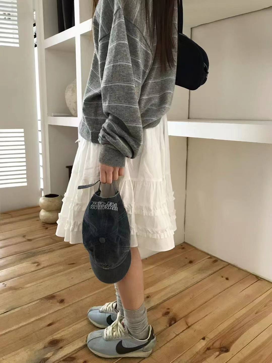 CALLMYNAME東大門實拍女士新品26春夏休閑推薦半身裙中短裙Call my name半身裙/中短裙