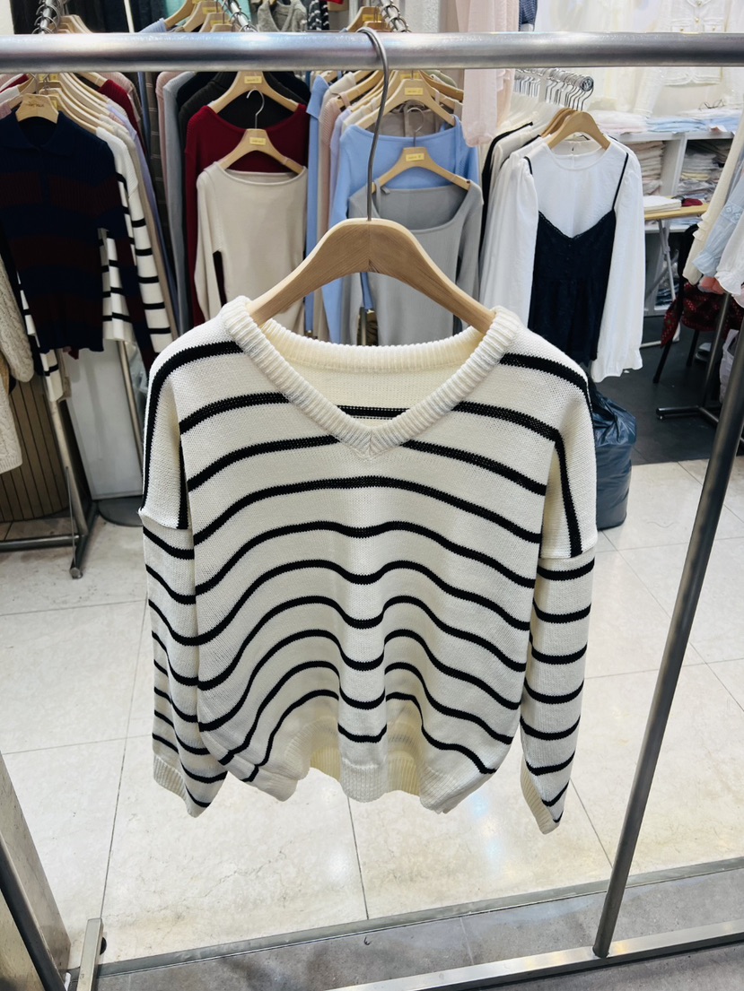 BLACK NOTE東大門代購女裝新品26春夏真品職業推薦針織衫BLACK NOTE針織衫圖色2