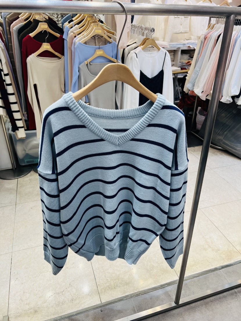 BLACK NOTE東大門代購女裝新品26春夏真品職業推薦針織衫BLACK NOTE針織衫圖色4