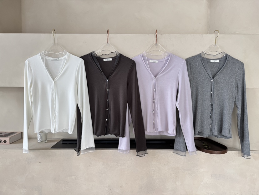 SYMBOL東大門代購女裝新款職業熱賣時尚推薦休閑26春夏長袖T恤SYMBOL長袖T恤