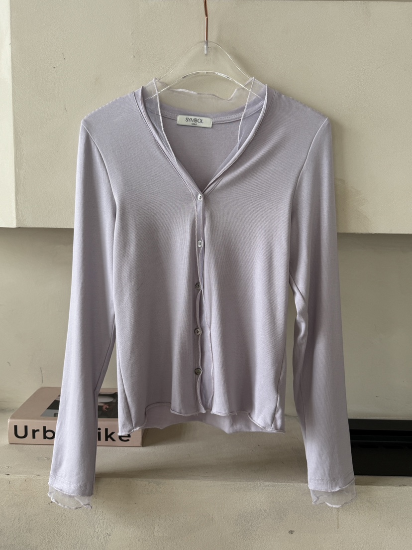 SYMBOL東大門代購女裝新款職業熱賣時尚推薦休閑26春夏長袖T恤SYMBOL長袖T恤圖色3