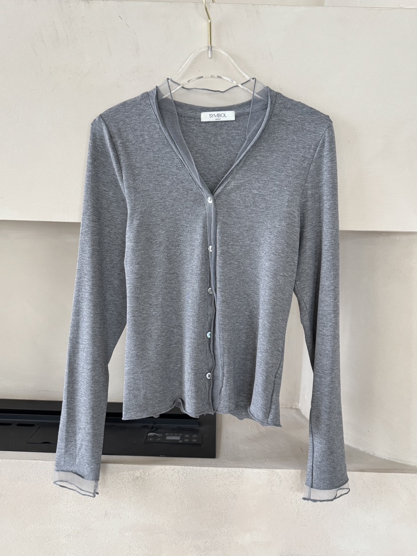 SYMBOL東大門代購女裝新款職業熱賣時尚推薦休閑26春夏長袖T恤SYMBOL長袖T恤圖色4