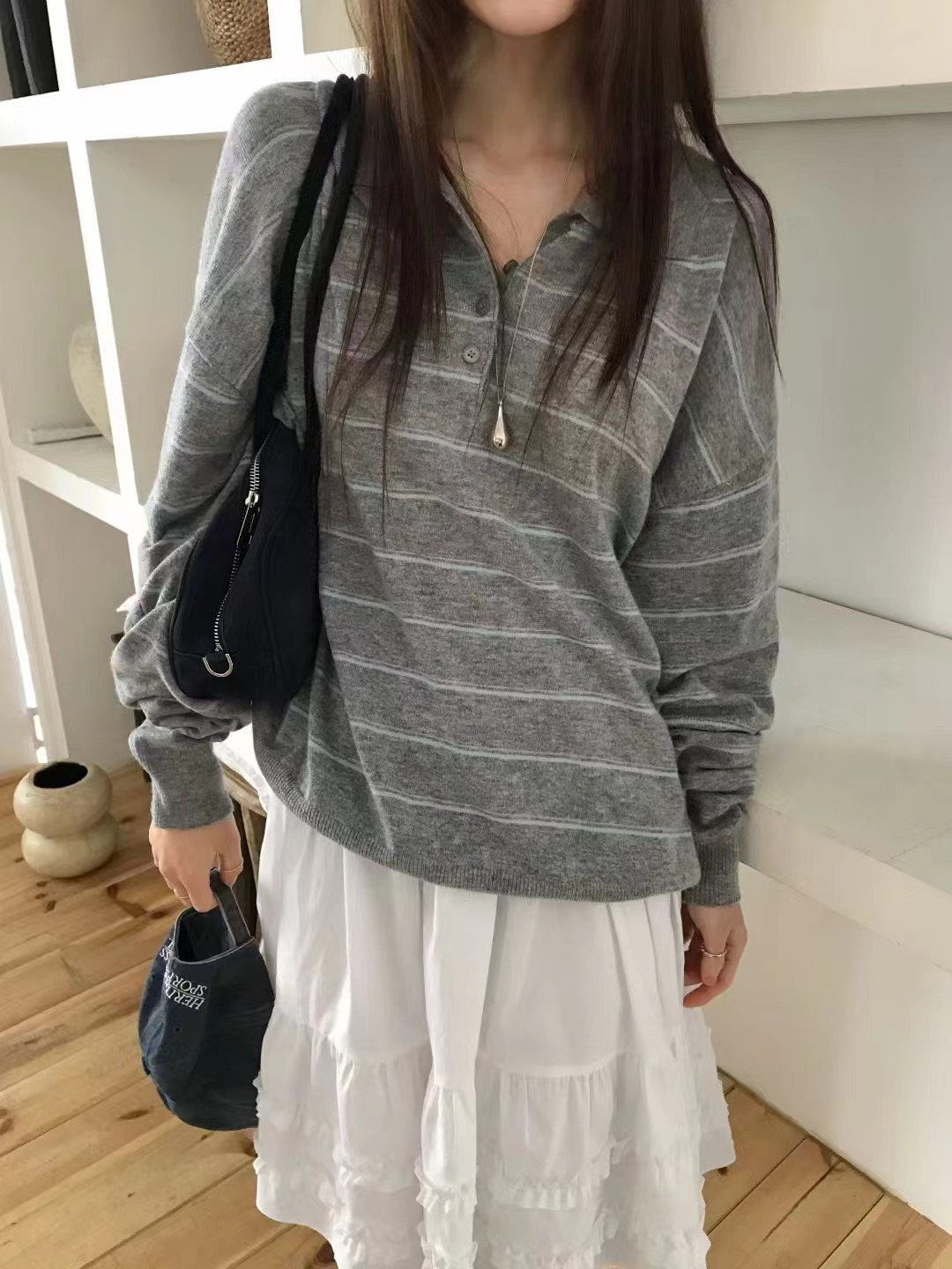 CALLMYNAME東大門實拍女裝新品26春夏推薦熱賣真品針織衫Call my name針織衫圖色2