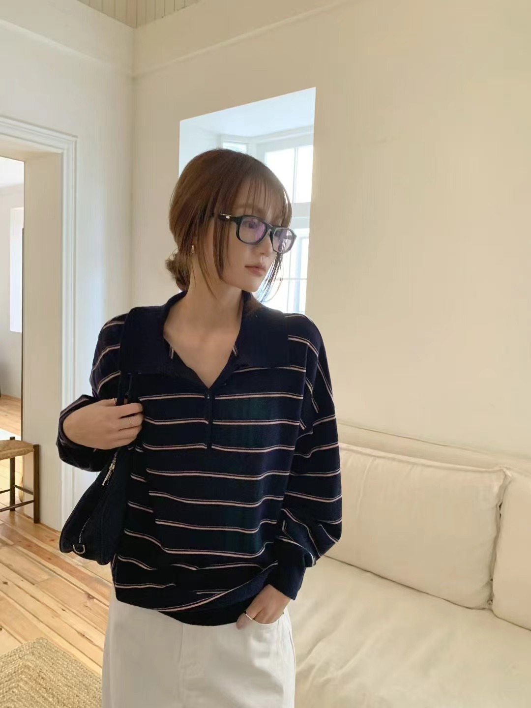 CALLMYNAME東大門實拍女裝新品26春夏推薦熱賣真品針織衫Call my name針織衫圖色3