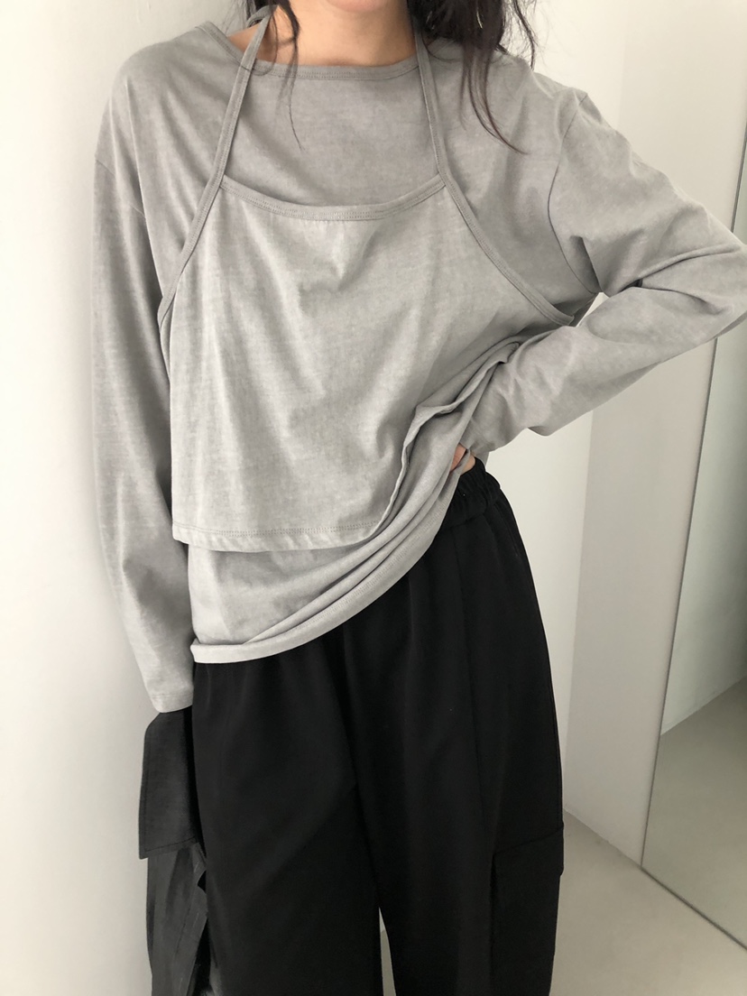 ATHEA東大門實拍女士新品真品推薦職業時尚休閑26春夏長袖T恤ATHEA長袖T恤