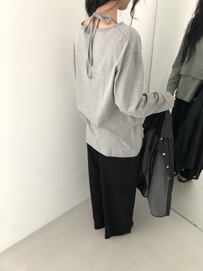 ATHEA東大門實拍女士新品真品推薦職業時尚休閑26春夏長袖T恤ATHEA長袖T恤