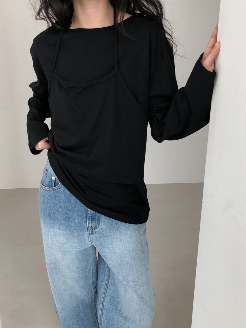 ATHEA東大門實拍女士新品真品推薦職業時尚休閑26春夏長袖T恤ATHEA長袖T恤