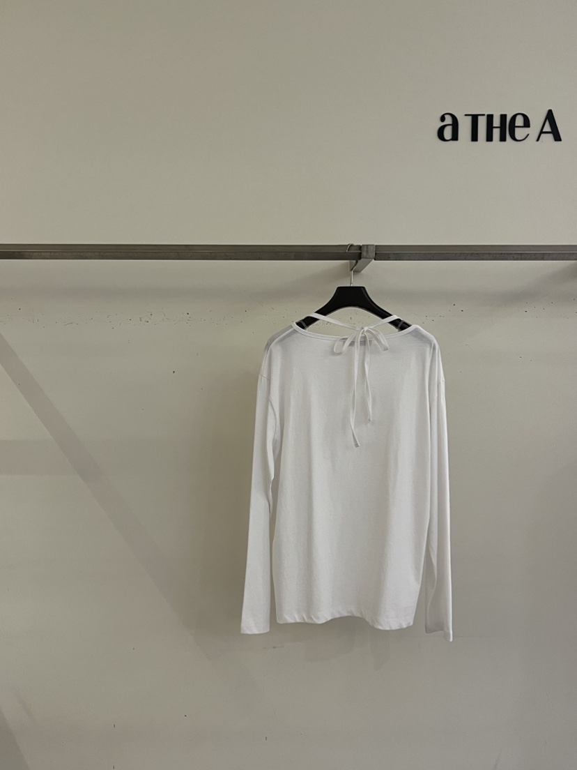 ATHEA東大門實拍女士新品真品推薦職業時尚休閑26春夏長袖T恤ATHEA長袖T恤