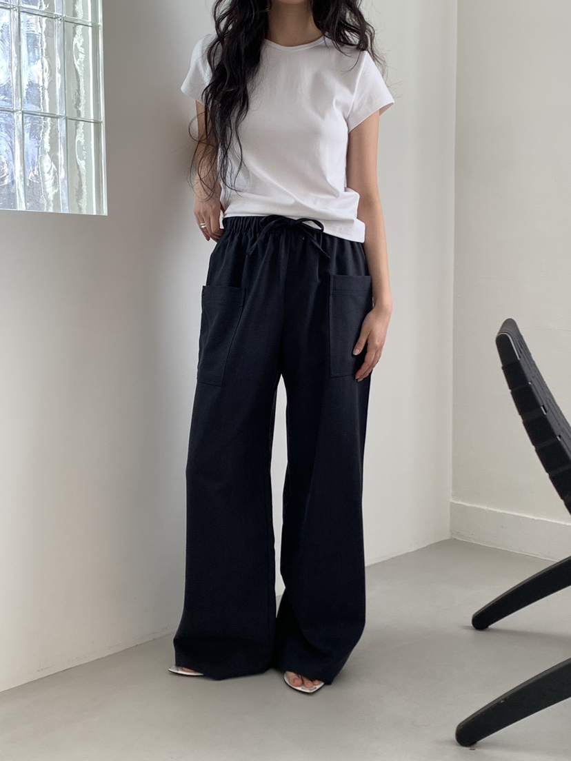 ATHEA東大門代購女士新品熱賣休閑推薦職業真品休閑褲口袋ATHEA休閑褲圖色2