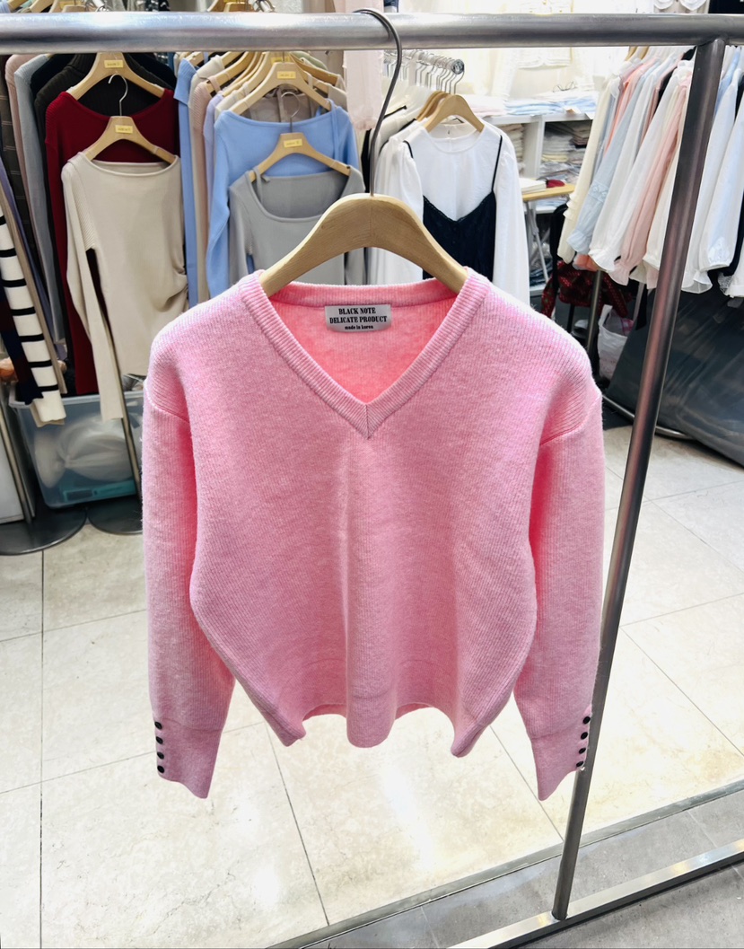 BLACK NOTE韓國代購女士新品人氣熱賣時尚真品26春夏針織衫BLACK NOTE針織衫圖色1