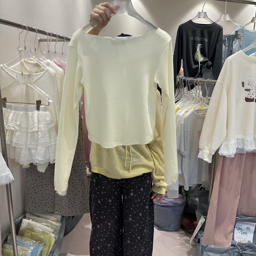 MIMME/LOOKK韓國直郵女士新款真品人氣26春夏熱賣針織衫MIMME/LOOKK針織衫