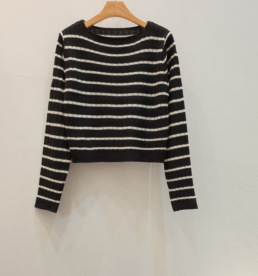 BLACK NOTE韓國直郵女士新款休閑推薦26春夏真品時尚針織衫BLACK NOTE針織衫圖色4