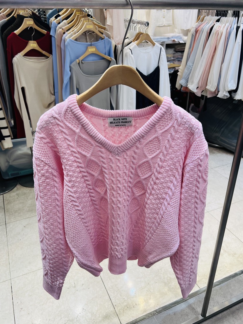 BLACK NOTE東大門實拍女裝新款休閑推薦時尚熱賣職業針織衫BLACK NOTE針織衫圖色1