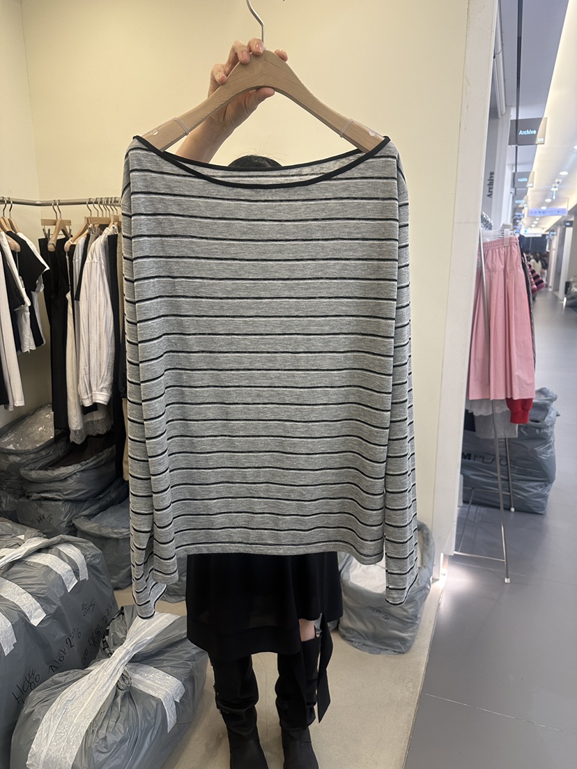 MONDAYMORING東大門代購女裝新品26春夏真品休閑推薦長袖T恤MONDAYMORING長袖T恤