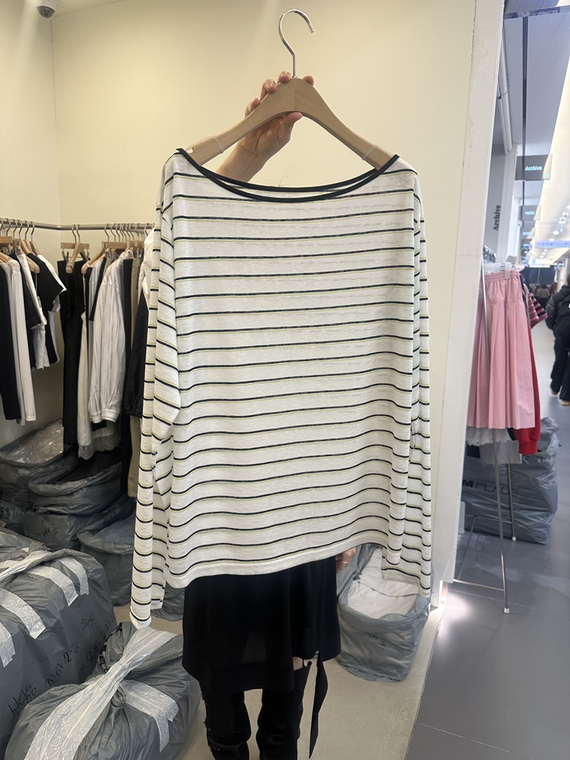 MONDAYMORING東大門代購女裝新品26春夏真品休閑推薦長袖T恤MONDAYMORING長袖T恤圖色1