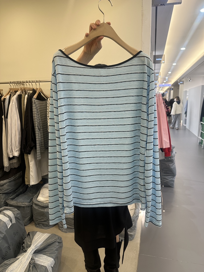 MONDAYMORING東大門代購女裝新品26春夏真品休閑推薦長袖T恤MONDAYMORING長袖T恤圖色2