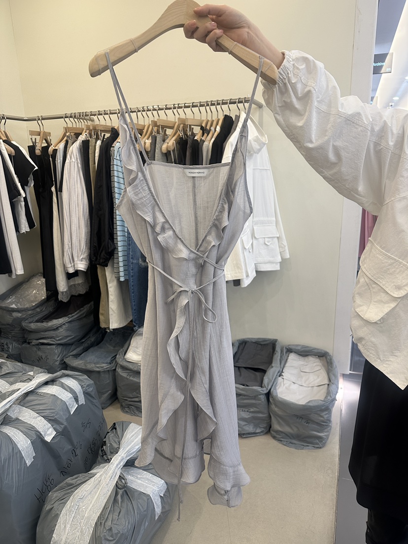 MONDAYMORING韓國直郵女士新款真品熱賣26春夏時尚連衣裙MONDAYMORING連衣裙圖色2