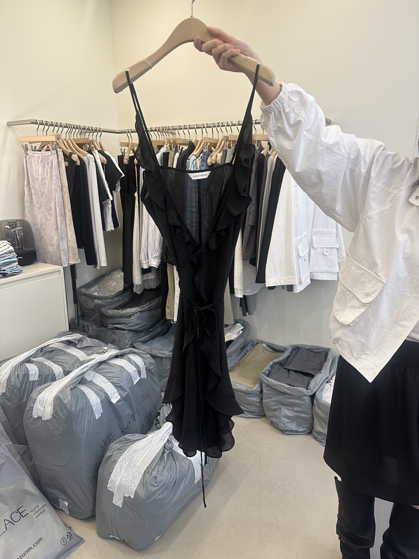 MONDAYMORING韓國直郵女士新款真品熱賣26春夏時尚連衣裙MONDAYMORING連衣裙圖色3