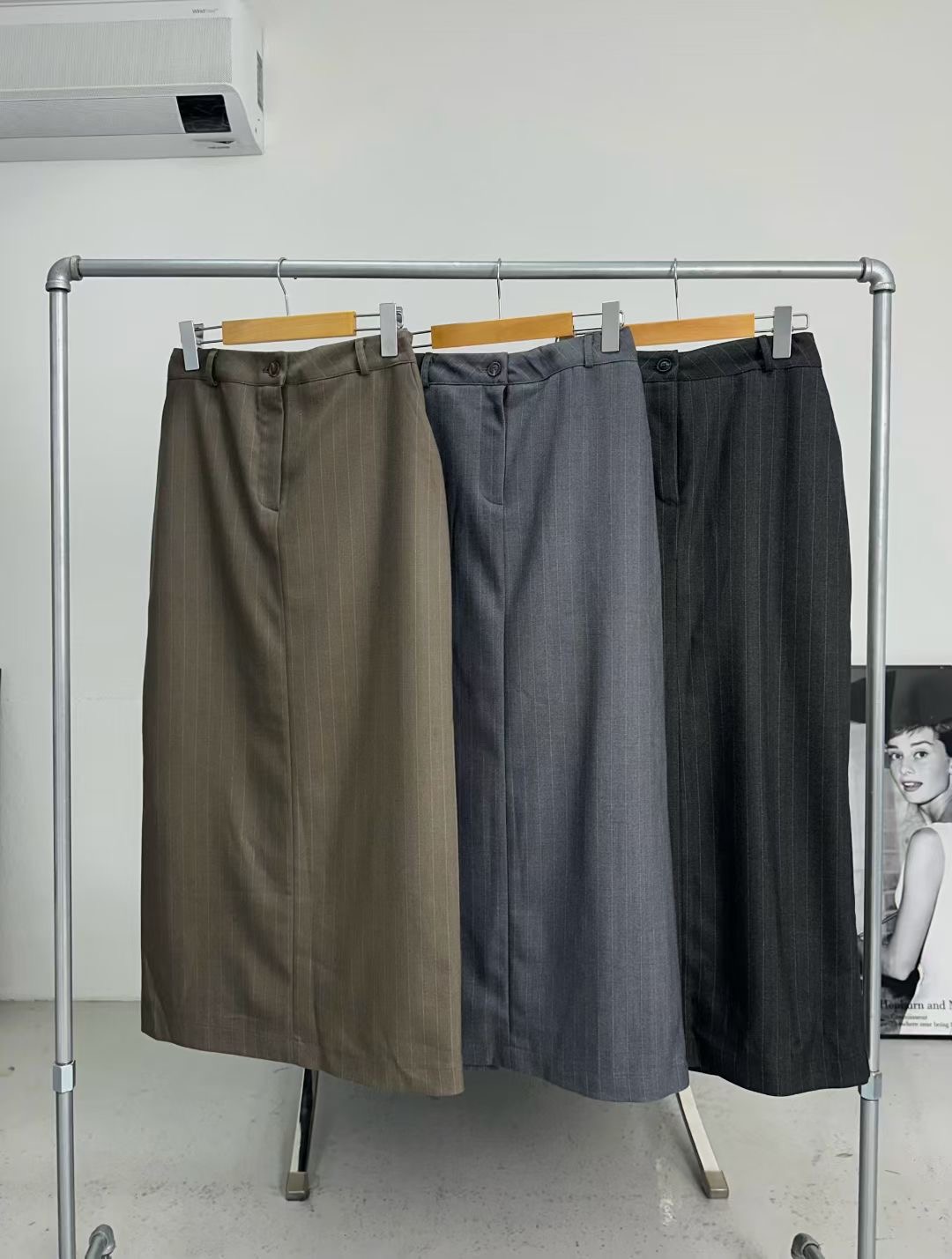 1POINT-원포인트-T東大門直郵女士新款推薦職業26春夏長裙1POINT長裙圖色2左二色