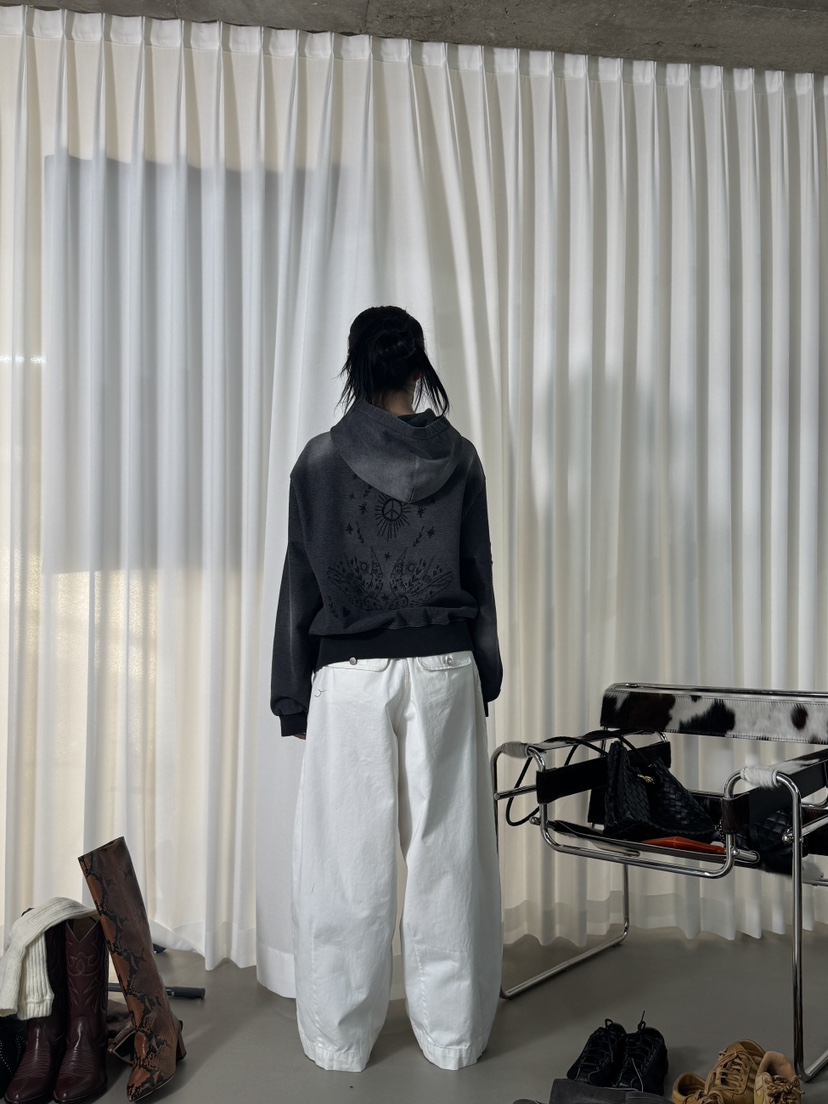 FIFO/UNANSWERED-MYSTERY東大門實拍女裝新款26春夏休閑褲FIFO/UNANSWERED-MYSTERY休閑褲