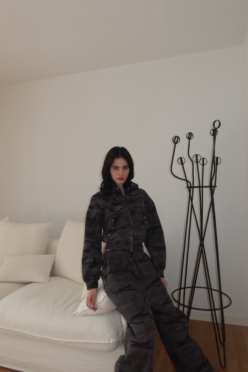 FIFO/UNANSWERED-MYSTERY韓國直郵女裝新款人氣夾克迷彩FIFO/UNANSWERED-MYSTERY夾克