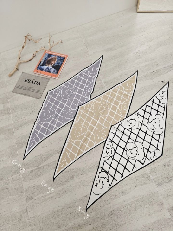 EBADA東大門實拍女裝新品真品時尚熱賣26春夏圍巾披肩絲綢EBADA圍巾/披肩