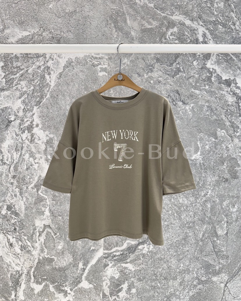 ROOKIE BUD韓國直郵女裝新款26春夏推薦職業人氣時尚T恤ROOKIE BUD-LT恤圖色2