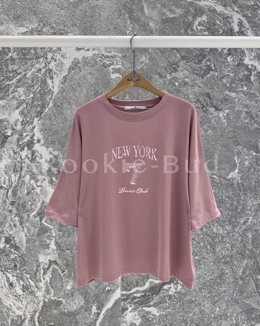 ROOKIE BUD韓國直郵女裝新款26春夏推薦職業人氣時尚T恤ROOKIE BUD-LT恤圖色3