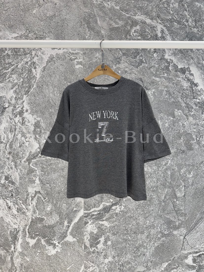 ROOKIE BUD韓國直郵女裝新款26春夏推薦職業人氣時尚T恤ROOKIE BUD-LT恤圖色4