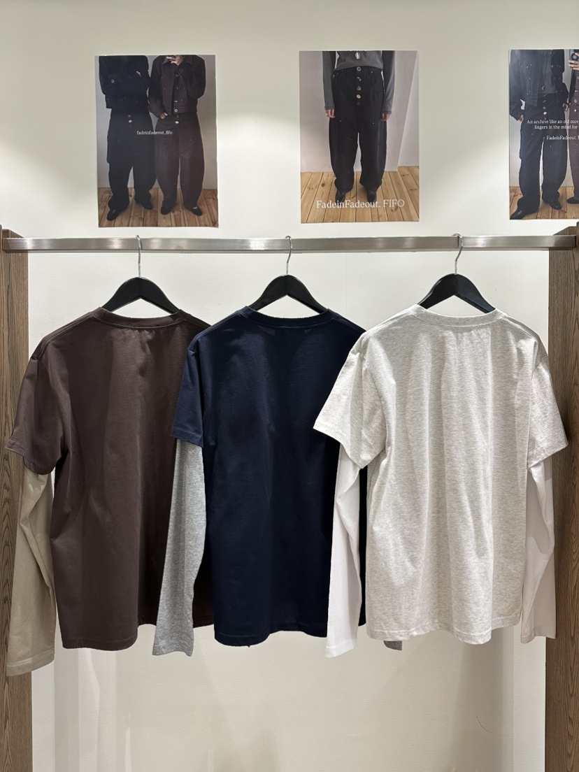 FIFO/UNANSWERED-MYSTERY東大門實拍女士新品推薦長袖T恤FIFO/UNANSWERED-MYSTERY長袖T恤