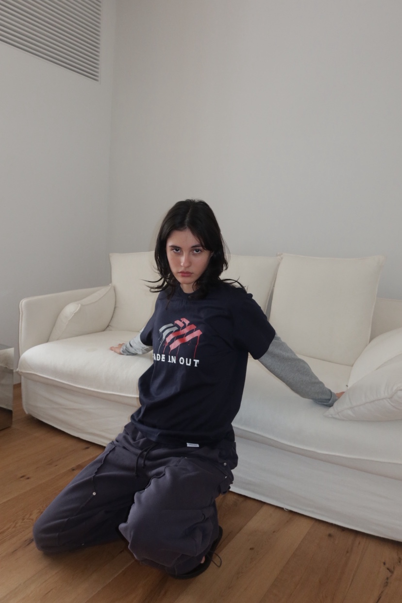 FIFO/UNANSWERED-MYSTERY東大門實拍女士新品推薦長袖T恤FIFO/UNANSWERED-MYSTERY長袖T恤