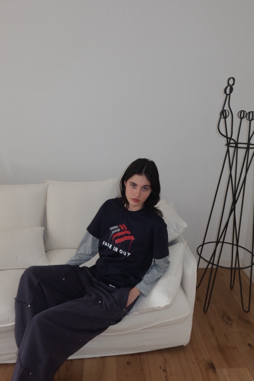 FIFO/UNANSWERED-MYSTERY東大門實拍女士新品推薦長袖T恤FIFO/UNANSWERED-MYSTERY長袖T恤