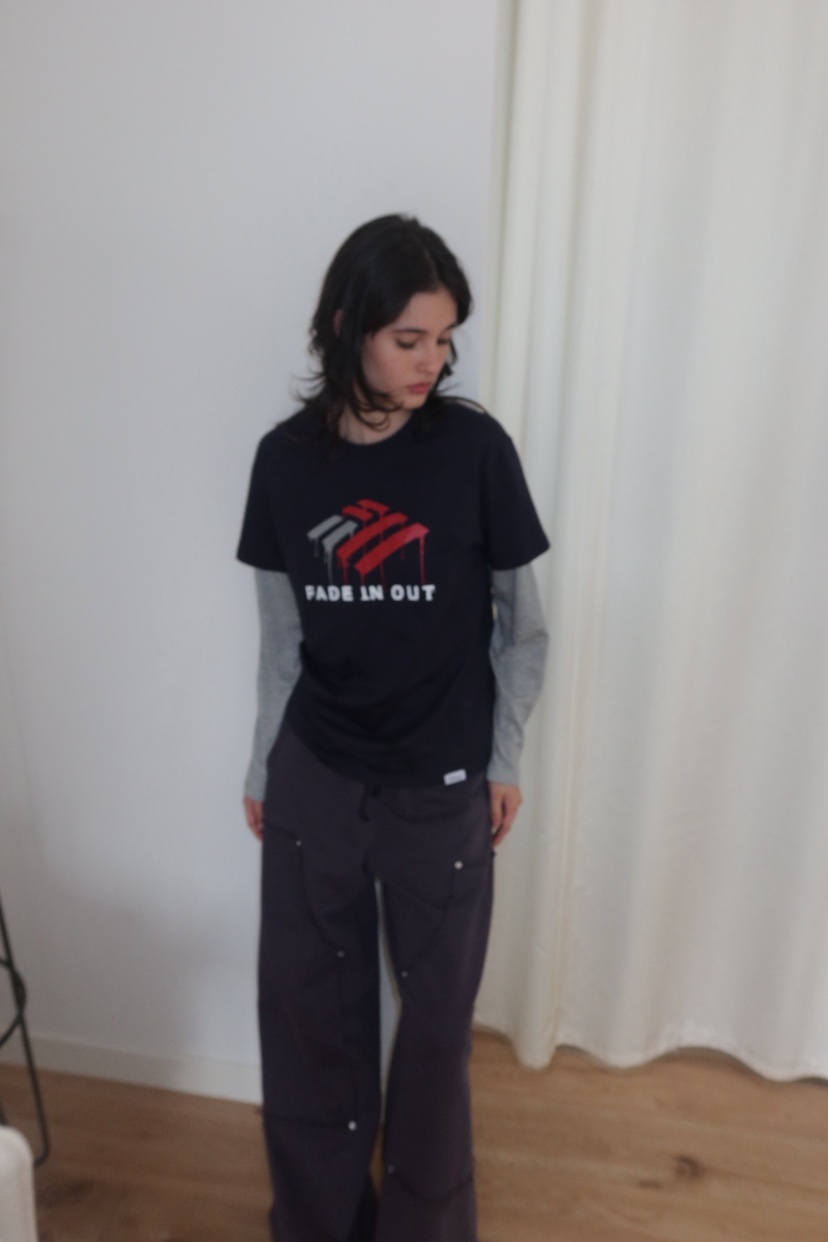 FIFO/UNANSWERED-MYSTERY東大門實拍女士新品推薦長袖T恤FIFO/UNANSWERED-MYSTERY長袖T恤