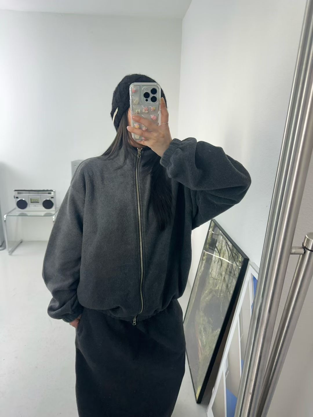 1POINT-원포인트-T東大門實拍女士新品26春夏真品夾克拉鏈1POINT夾克