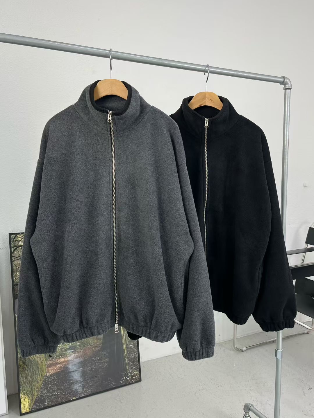 1POINT-원포인트-T東大門實拍女士新品26春夏真品夾克拉鏈1POINT夾克圖色2左二色