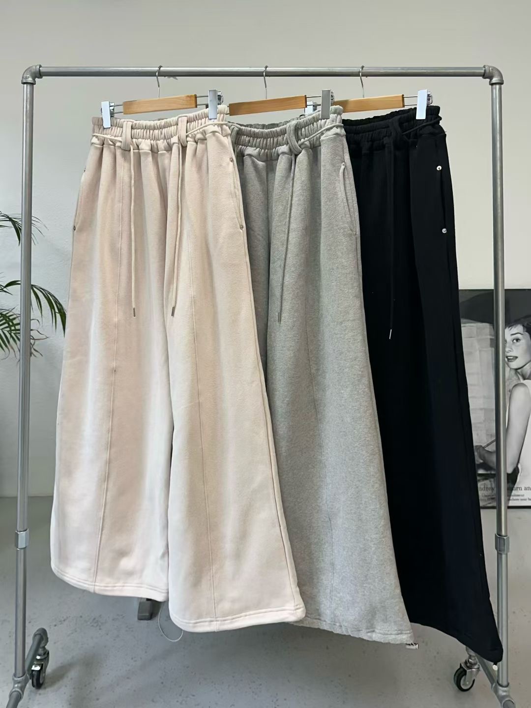 1POINT-원포인트-T東大門代購女士新款熱賣26春夏休閑褲1POINT休閑褲圖色3左三色