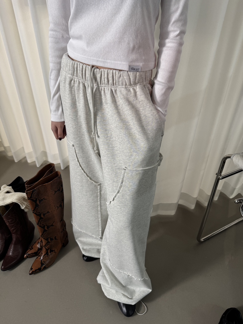 FIFO/UNANSWERED-MYSTERY韓國代購女士新款熱賣時尚休閑褲FIFO/UNANSWERED-MYSTERY休閑褲圖色2