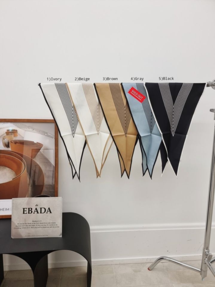 EBADA韓國代購女士新款人氣休閑時尚真品熱賣圍巾披肩絲綢EBADA圍巾/披肩