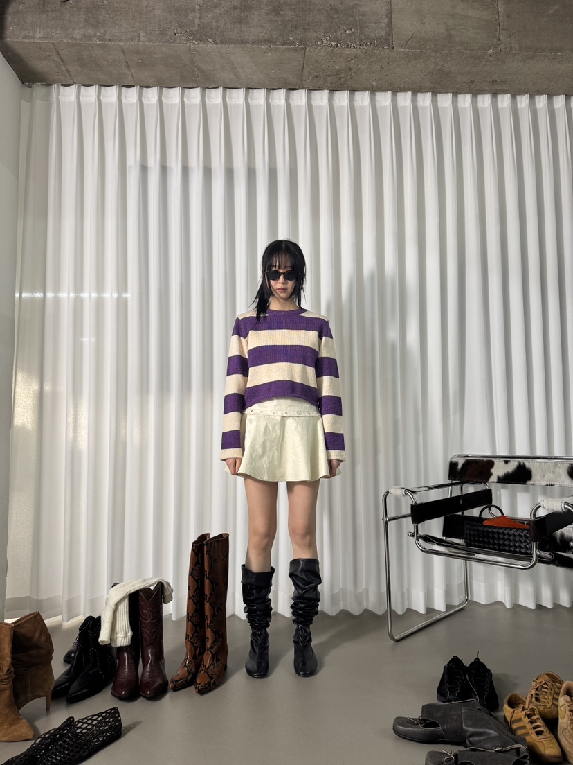 FIFO/UNANSWERED-MYSTERY韓國直郵女裝新品26春夏針織衫FIFO/UNANSWERED-MYSTERY針織衫