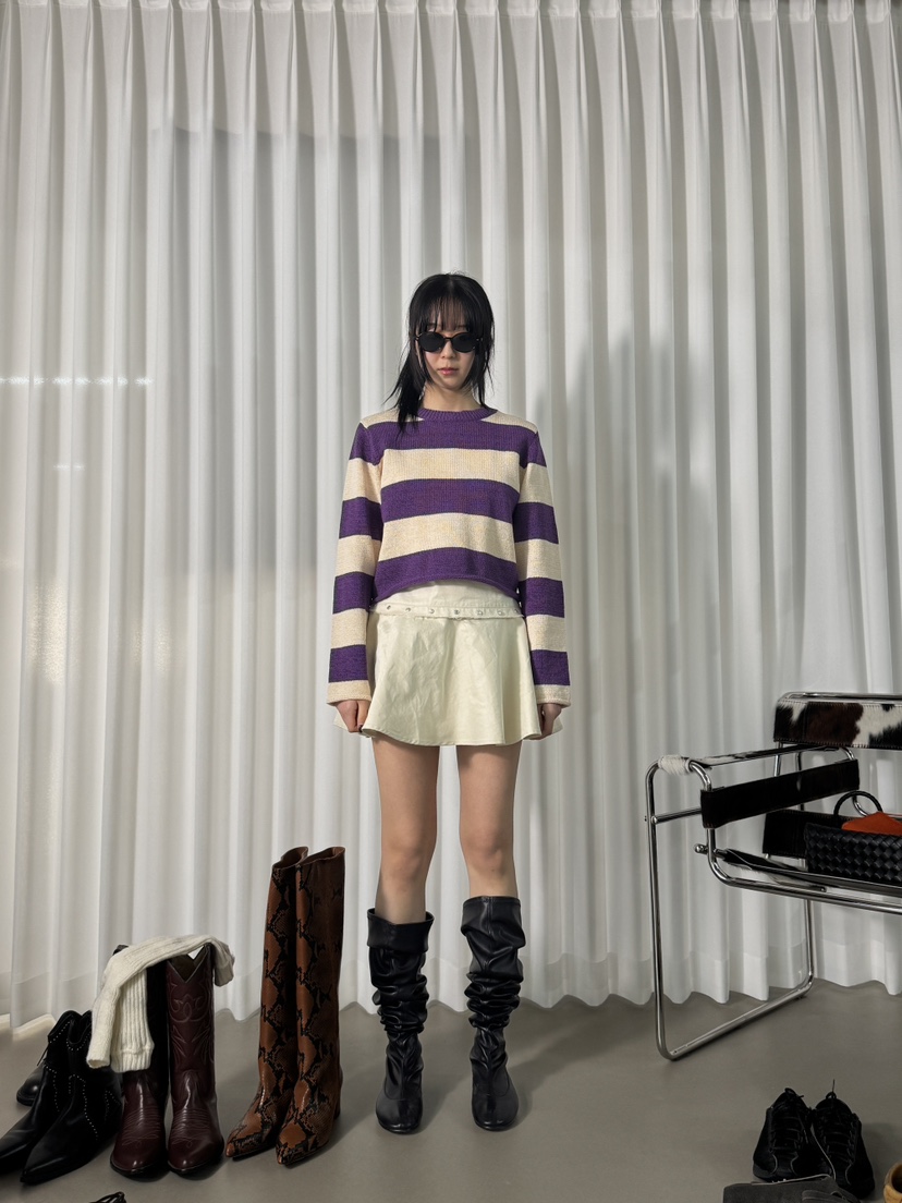 FIFO/UNANSWERED-MYSTERY韓國直郵女裝新品26春夏針織衫FIFO/UNANSWERED-MYSTERY針織衫