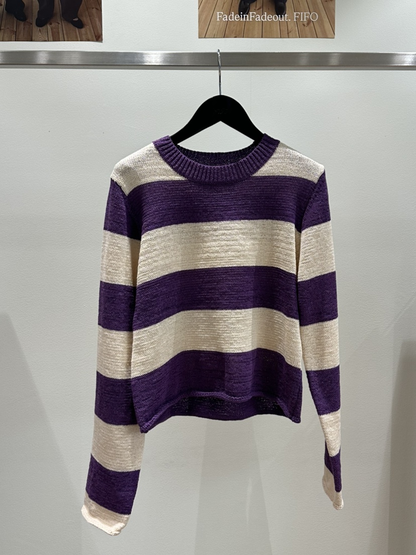 FIFO/UNANSWERED-MYSTERY韓國直郵女裝新品26春夏針織衫FIFO/UNANSWERED-MYSTERY針織衫圖色1