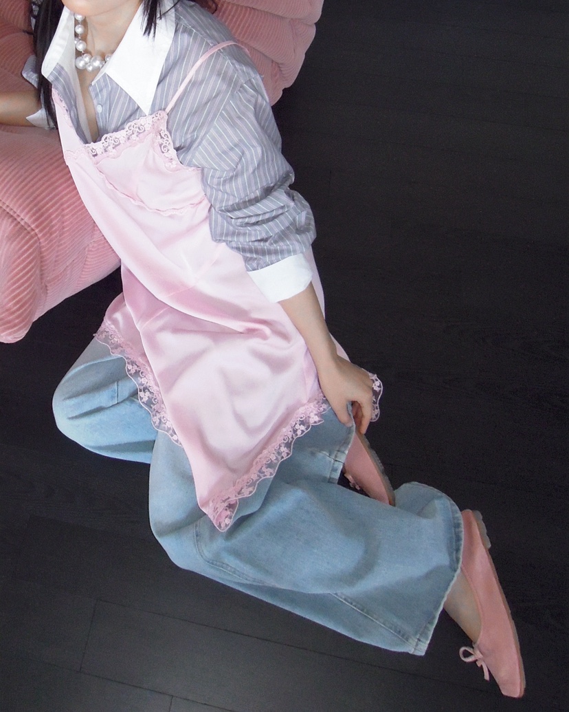 LIVE AID-P韓國代購女士新款真品職業休閑人氣襯衫蕾絲衫LIVE AID-P襯衫/蕾絲衫