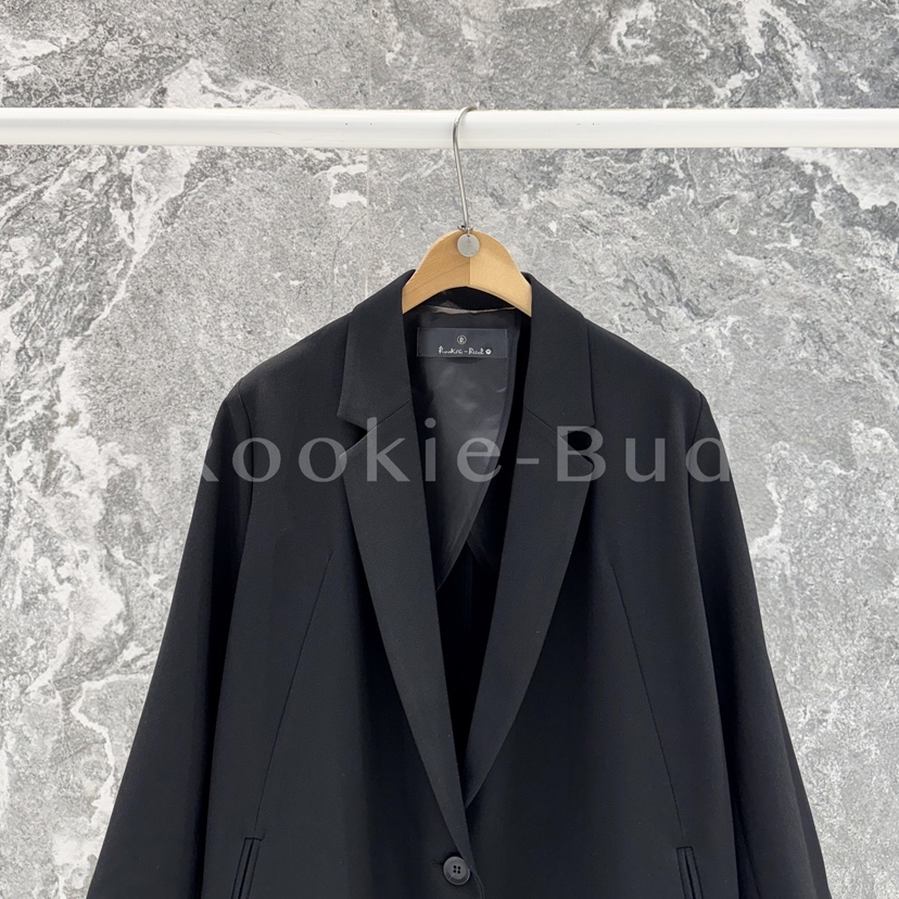 ROOKIE BUD韓國代購女裝新品休閑時尚26春夏真品長款風衣ROOKIE BUD-L長款風衣